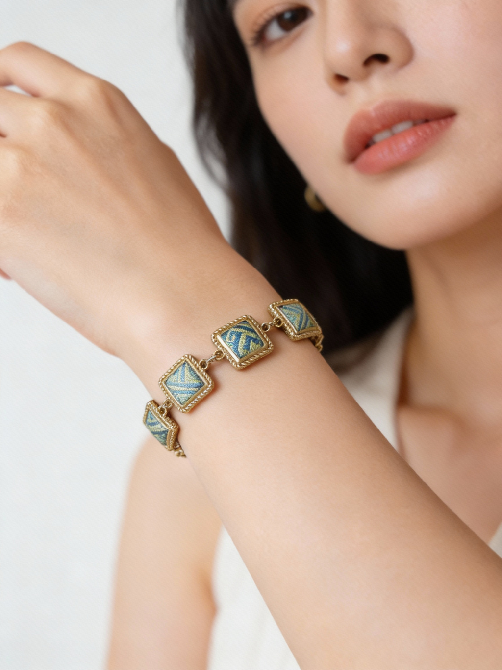 Woven Squares Bracelet